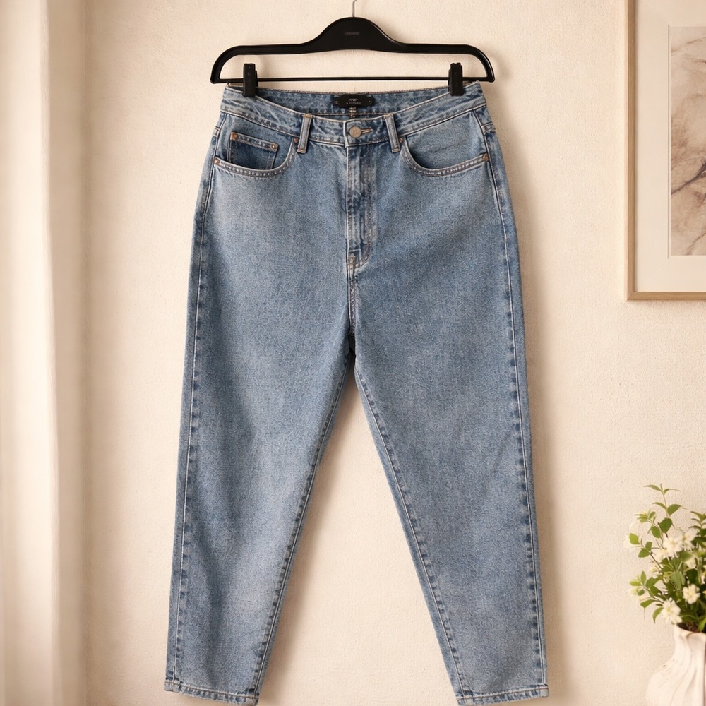 Missguided + Light Blue Straight Leg Jeans